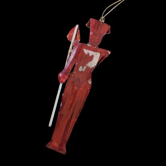 Tin Toy Soldier Instant Vintage Christmas Collection Hankie Decor Bundle - Picture 11 of 13